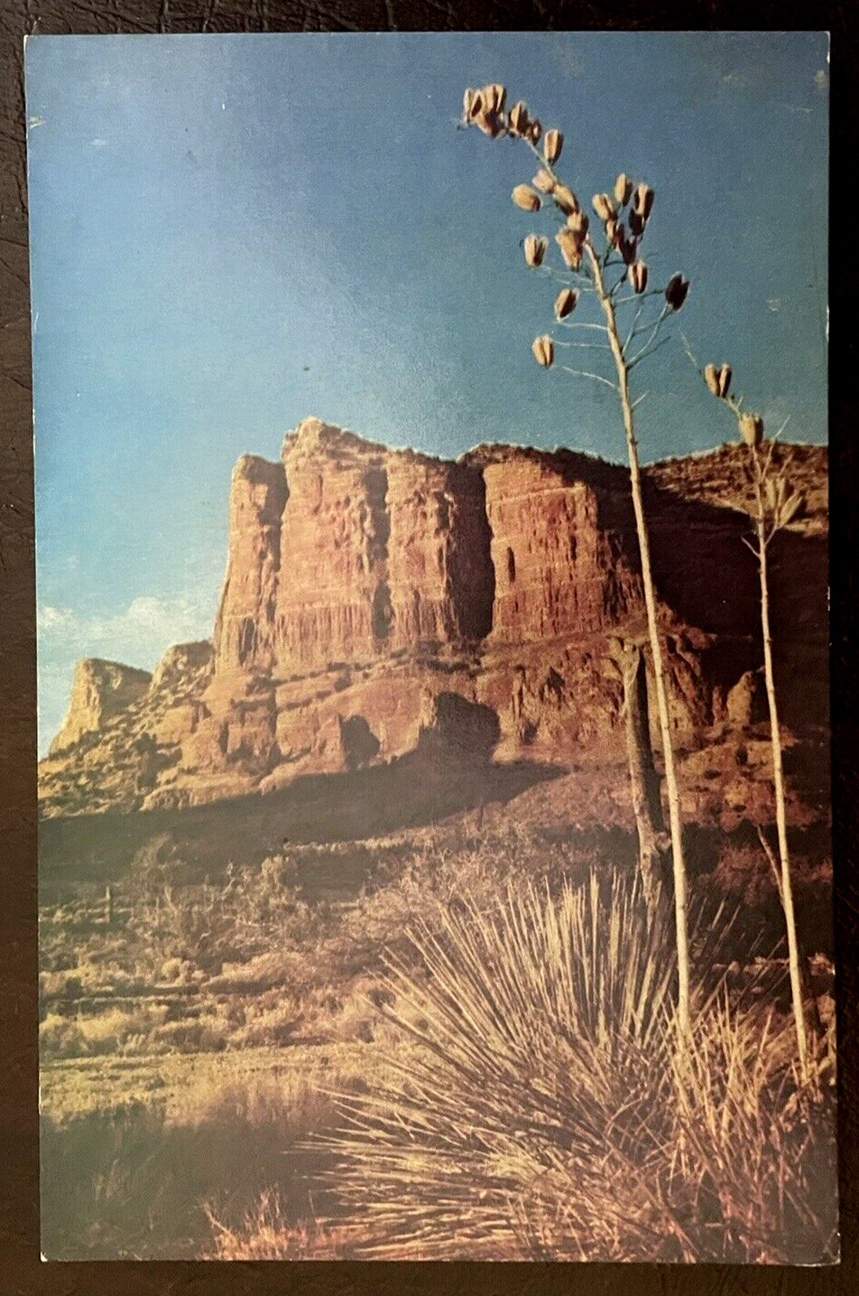 Postcard Oak Creek Canyon Cliffs Arizona Vintage