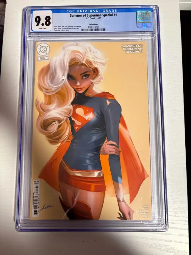 Summer of Superman Special #1 CGC 9.8 Lozano Supergirl Variant DC Comics 2025