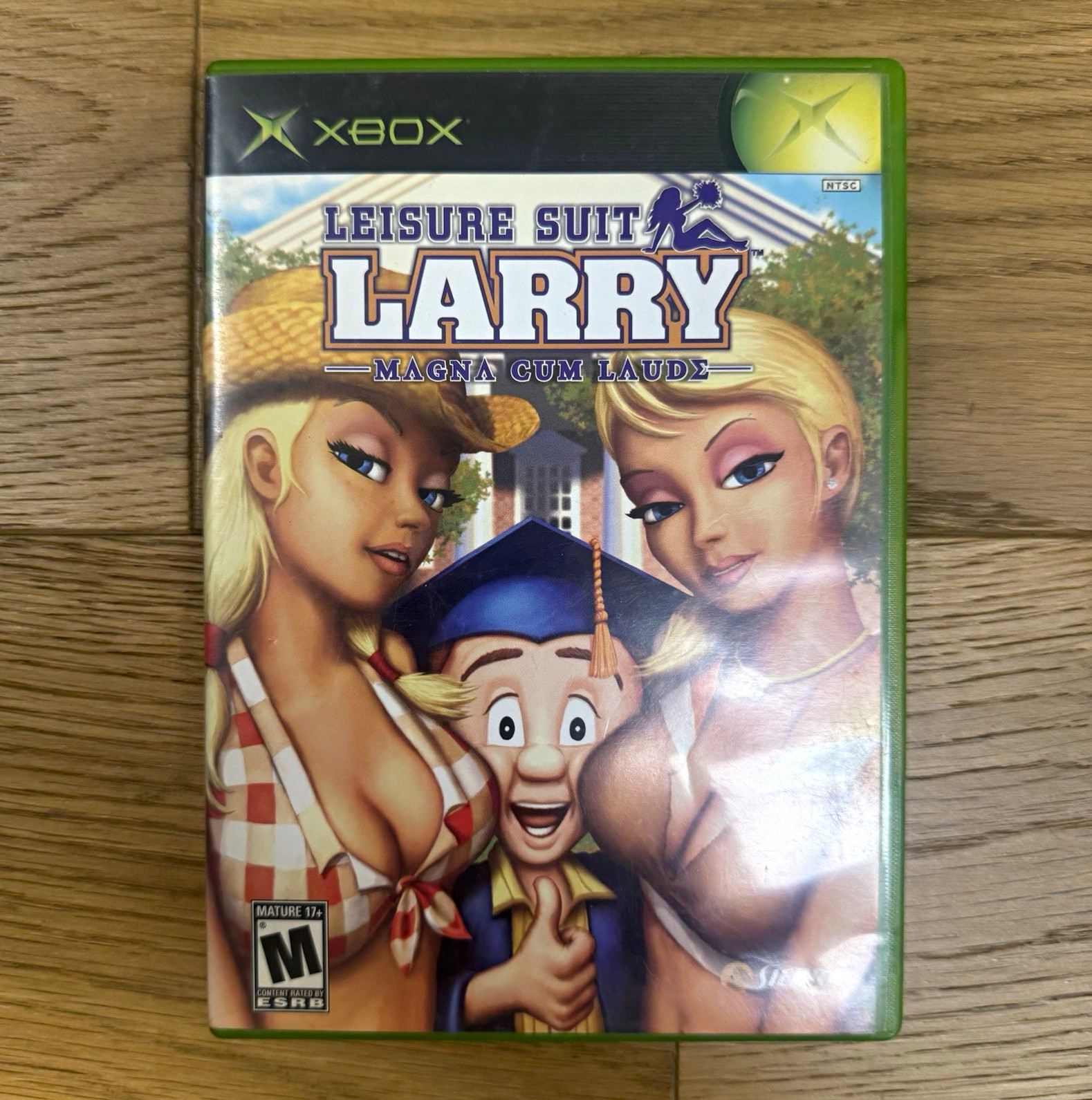 Leisure Suit Larry: Magna Cum Laude Microsoft Xbox CIB Great Condition