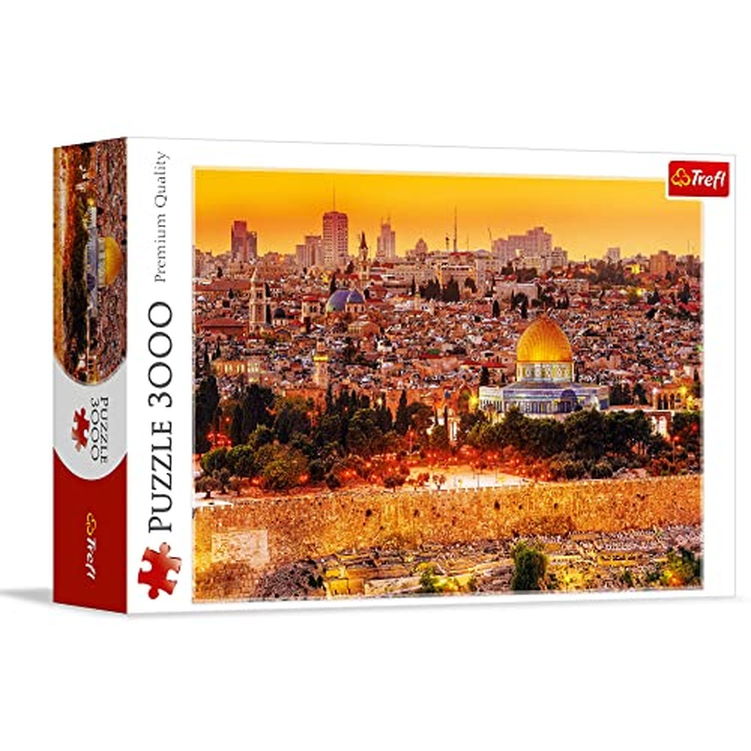 Trefl The Roofs of Jerusalem - 3000 Piece Puzzle 45.7\