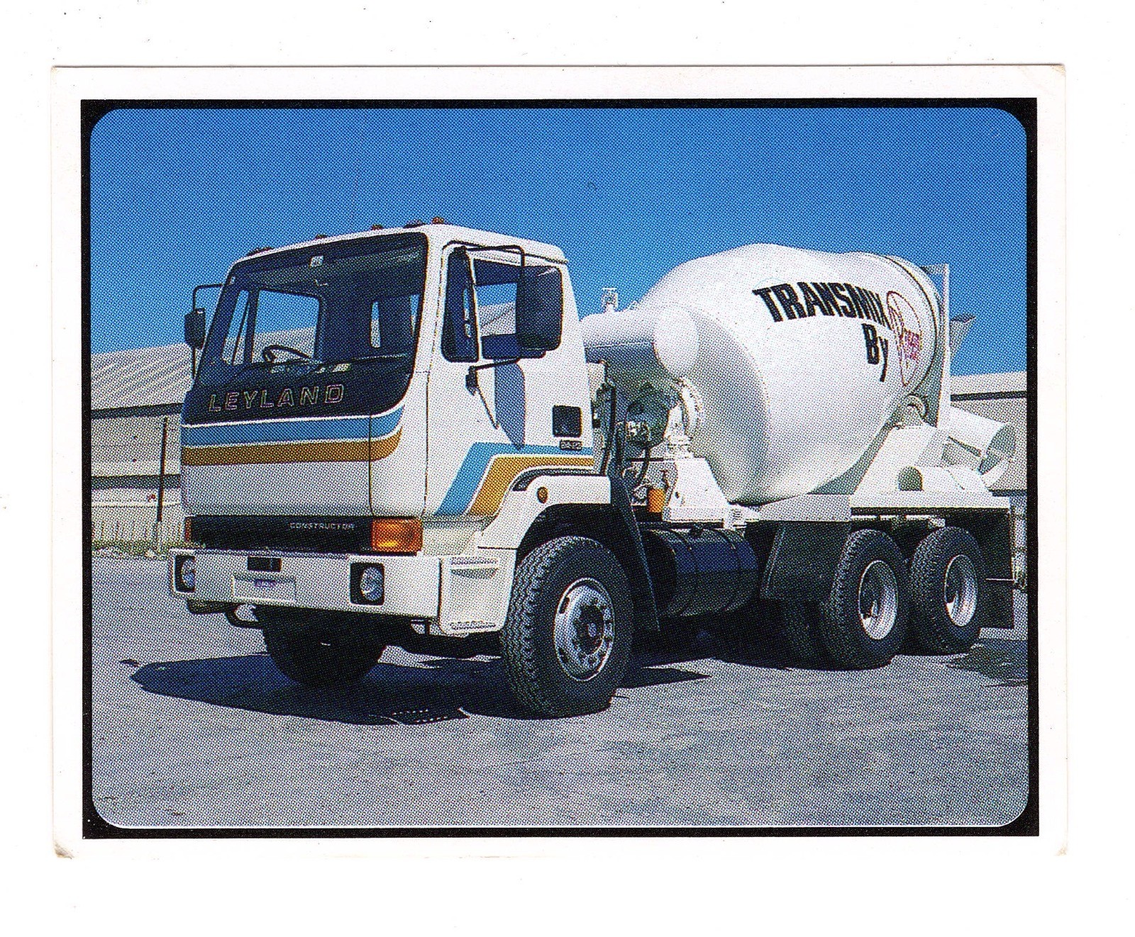 Sanitarium NZ  Big Rigs 1986. #01 Leyland Constructor Six Cement Mixer