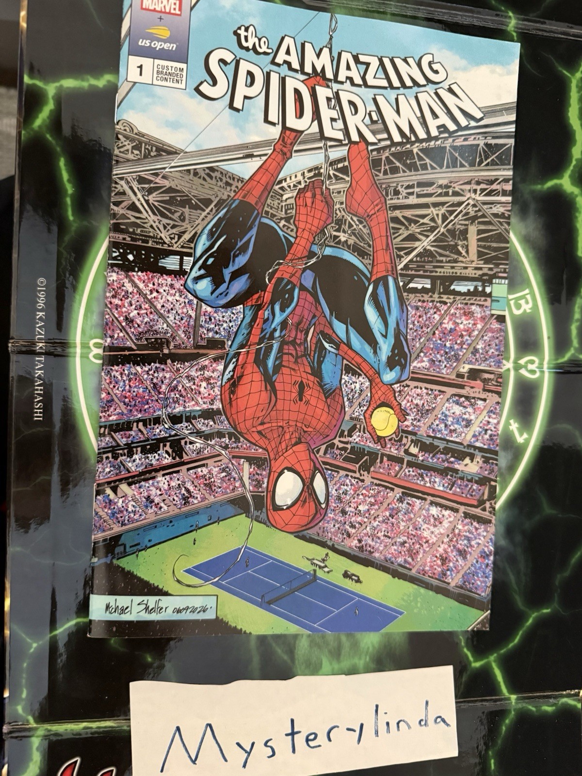 Marvel The Amazing Spider-Man #1 Spider-Man Custom Content US open exclusive