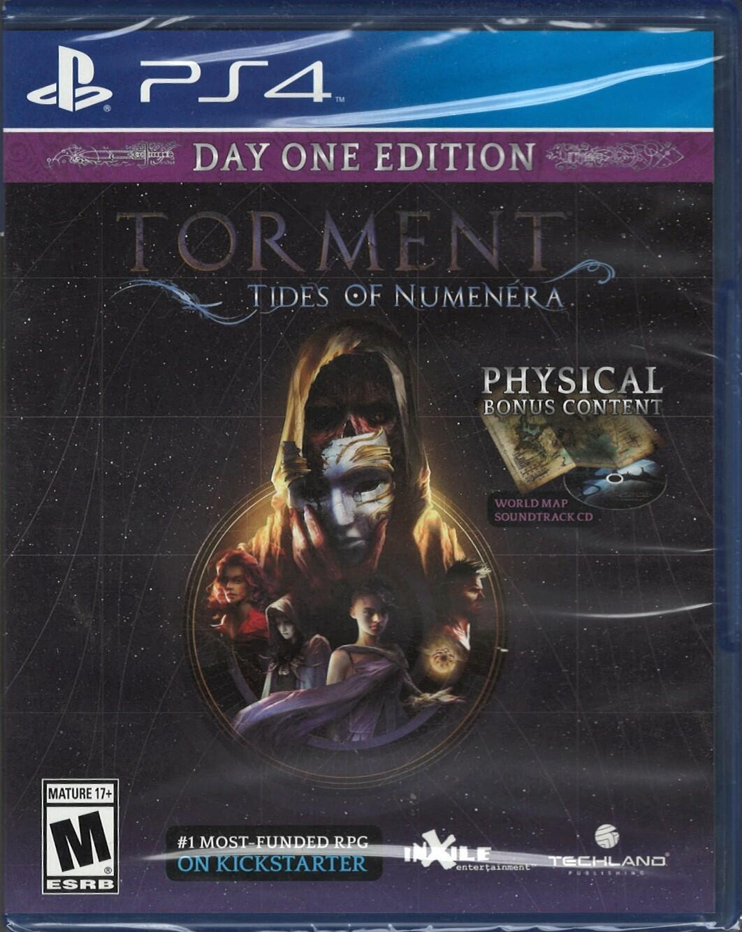 Torment: Tides Of Numenera PS4 (Brand New Factory Sealed US Version) PlayStation