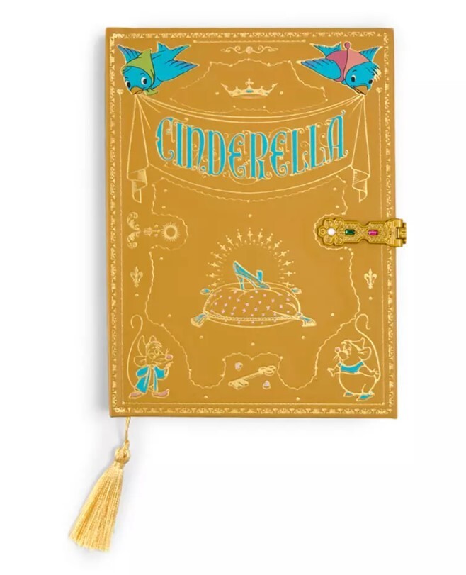 Disney Parks Cinderella Storybook Replica Mini Small Journal Notebook NEW