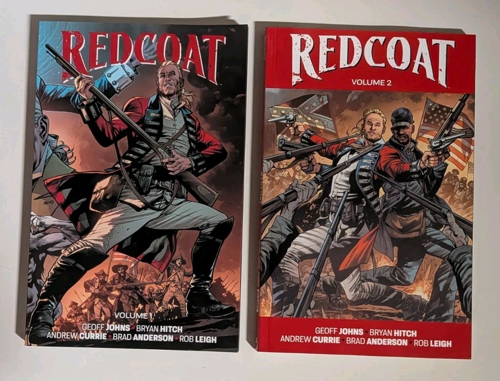 REDCOAT (2025) VOL 1 + 2 NM-/VF+ 1ST PRINTING TPB GRAPHIC NOVEL SET IMAGE COMICS