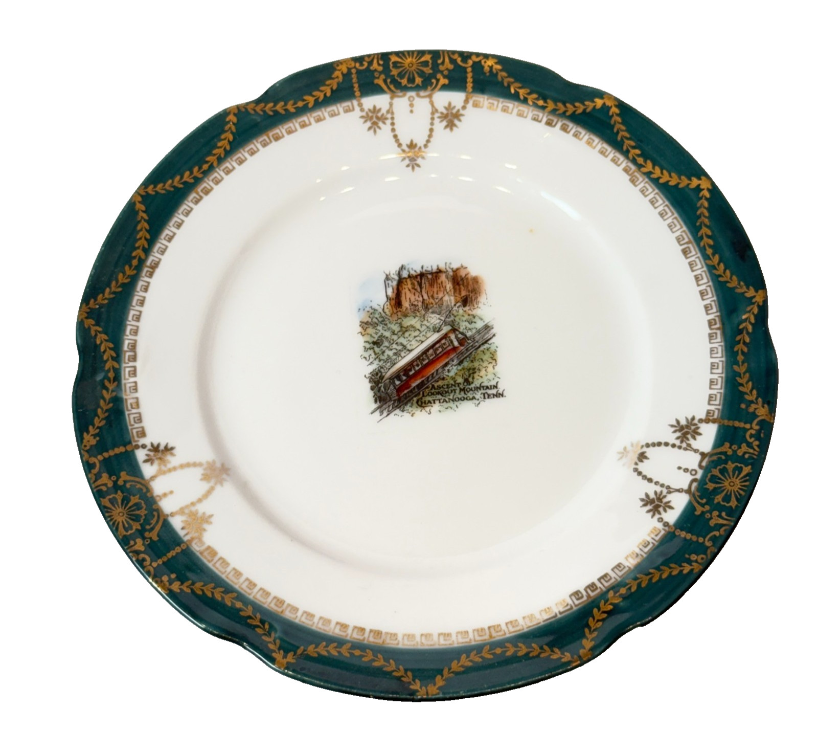 CHATTANOOGA Lookout Mountain TN Tennessee Antique Souvenir China Dish Plate