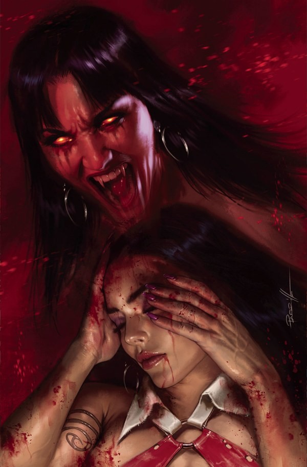 Vampirella: Dark Reflections #1 Cover T 1:40 Lucio Parrillo Virgin Variant 2024