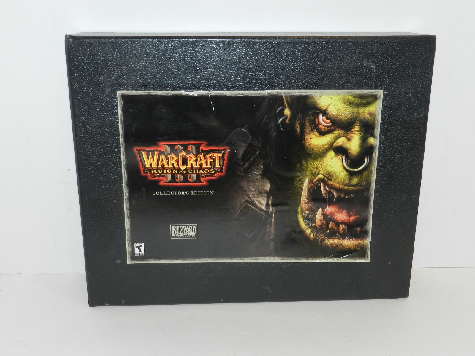 WARCRAFT III 3 Reign of Chaos Game Collector's Edition COMPLETE Box Set PC