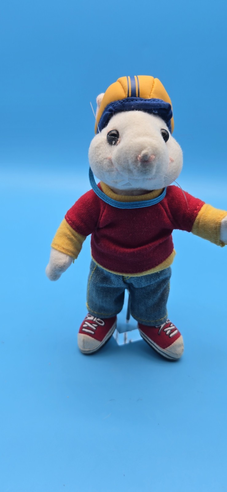 Plush Stuart Little Detachable Bag Clip On 6