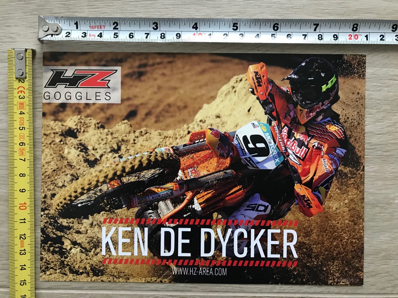 KEN DE DYCKER HZ CARD RED BULL KTM FACTORY TEAM MXGP MX2 SIDI CAIROLI DESALLE 