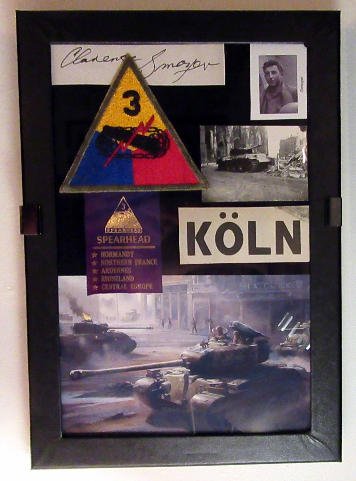 WW2, 3rd Armored, Smoyer, Spearhead- Lot