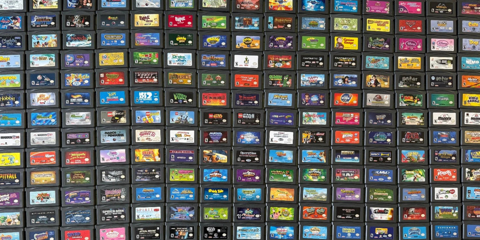 OEM Nintendo Gameboy Advance GBA Games - BUILD YOUR LOT Pick Choose Letters P-Z