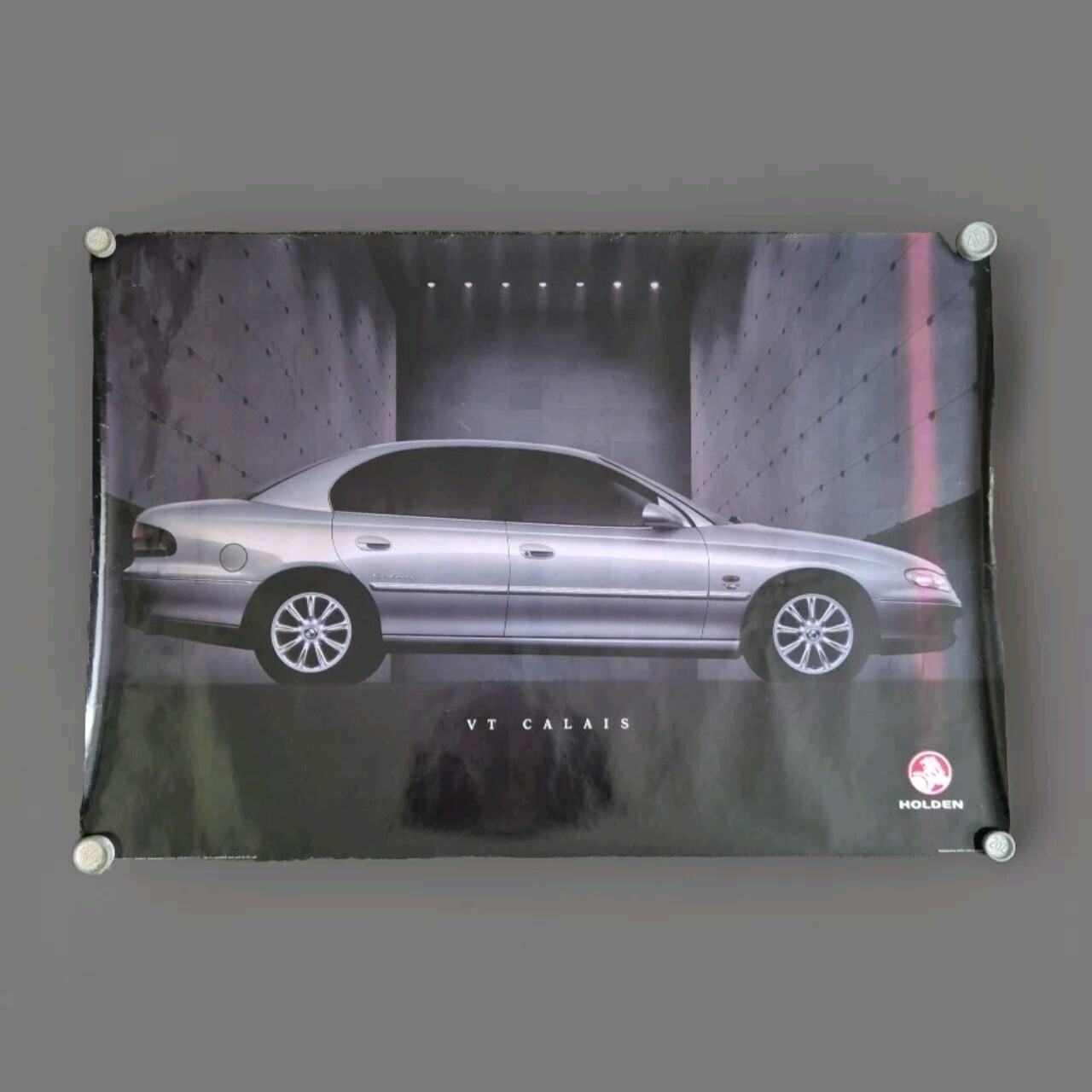 1997 HOLDEN VT CALAIS Giant Collectable Pin-Up Poster Approx. 100 cm X 69 cm