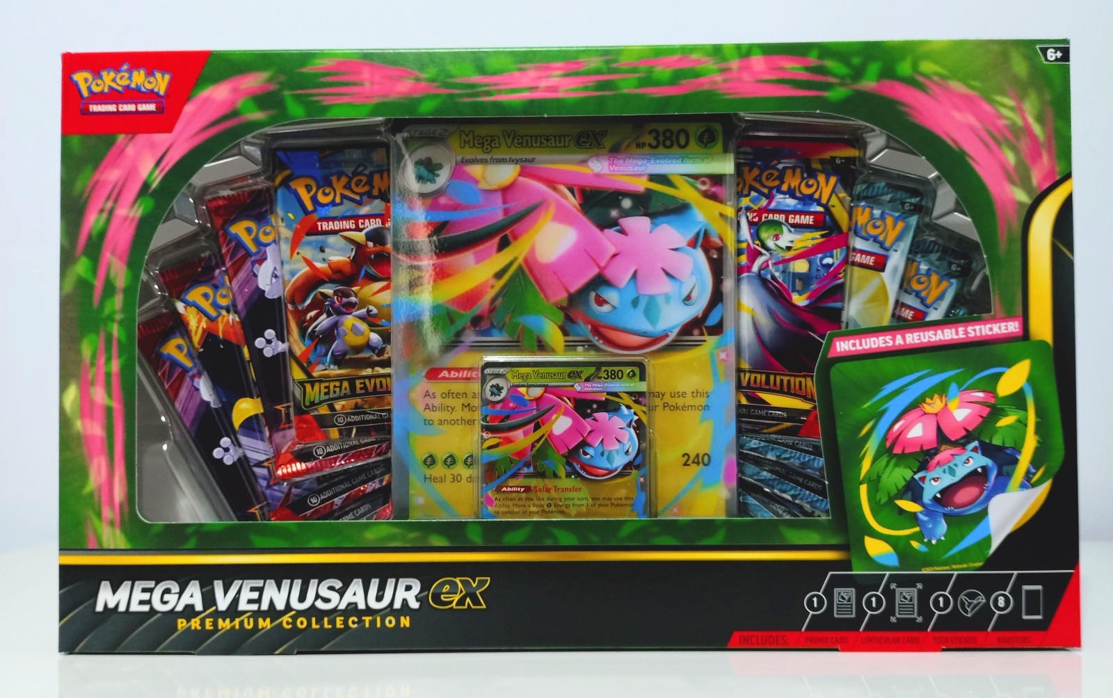 Pokémon TCG Mega Venusaur ex Premium Collection Box New & Sealed