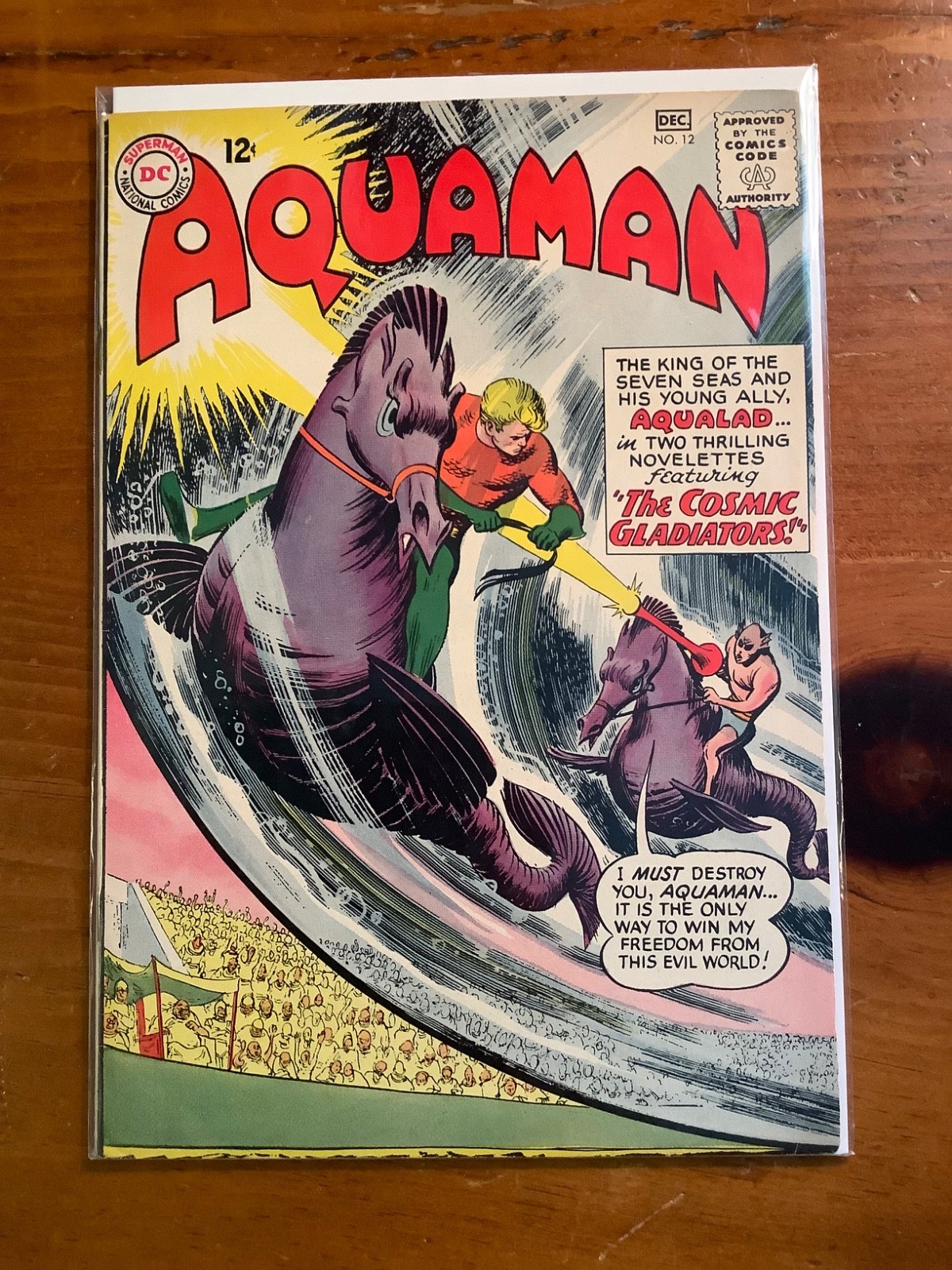 Aquaman #12 DC Comics (1963) Silver Age Nick Cardy Cover Art Beautiful FN Copy