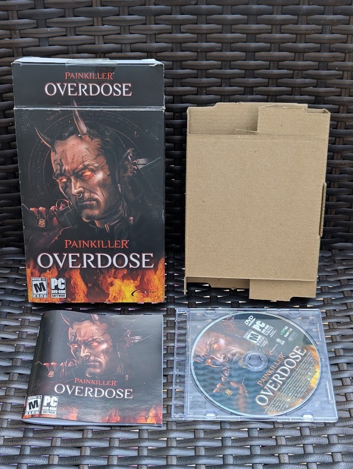 Painkiller OVERDOSE (PC Shooter Game) Win XP/Vista/2000 Complete CIB Authentic