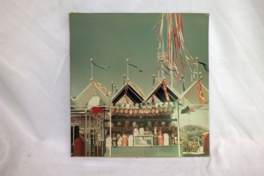Vtg 1963 Texas State Fair Embroidered Hat Booth Photograph Photo Dallas 10 x 10