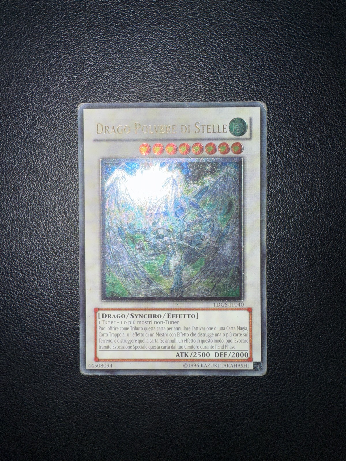Yugioh Dragon Star Dust Stardust Dragon TDGS Ultimate The Duelist Genesis