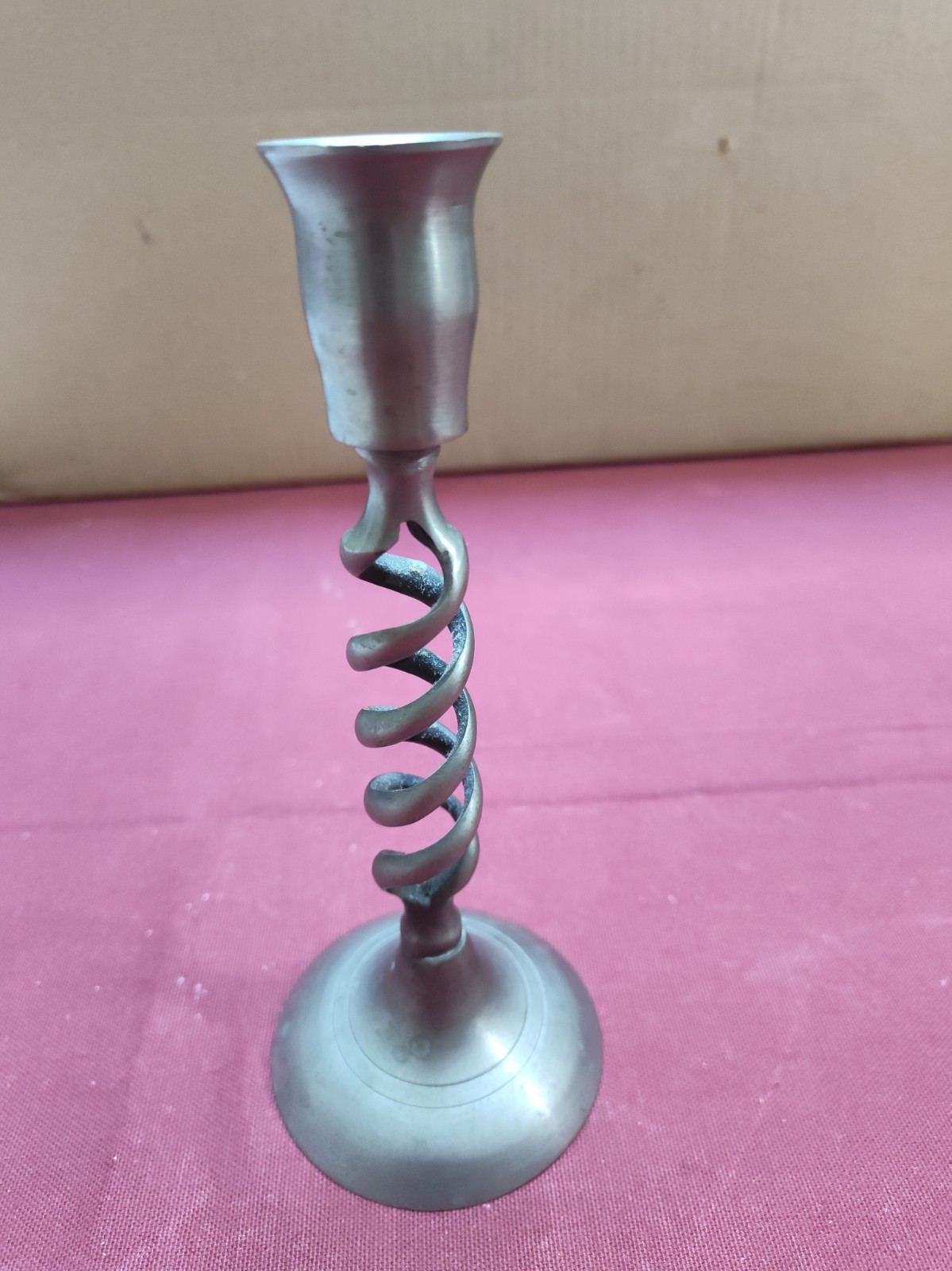 Candlestick Holder,  Twisted Metal 