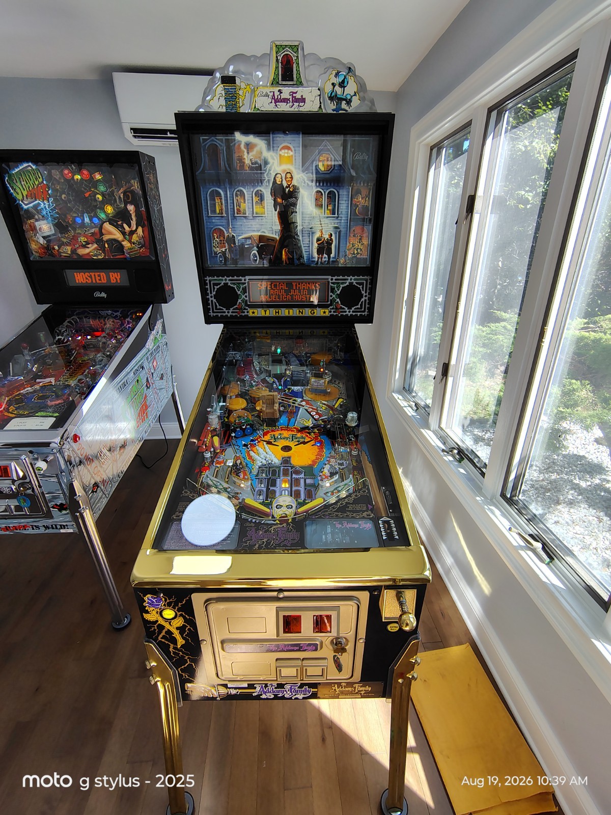 Addams Family Gold Pinball Machine High End Restoration