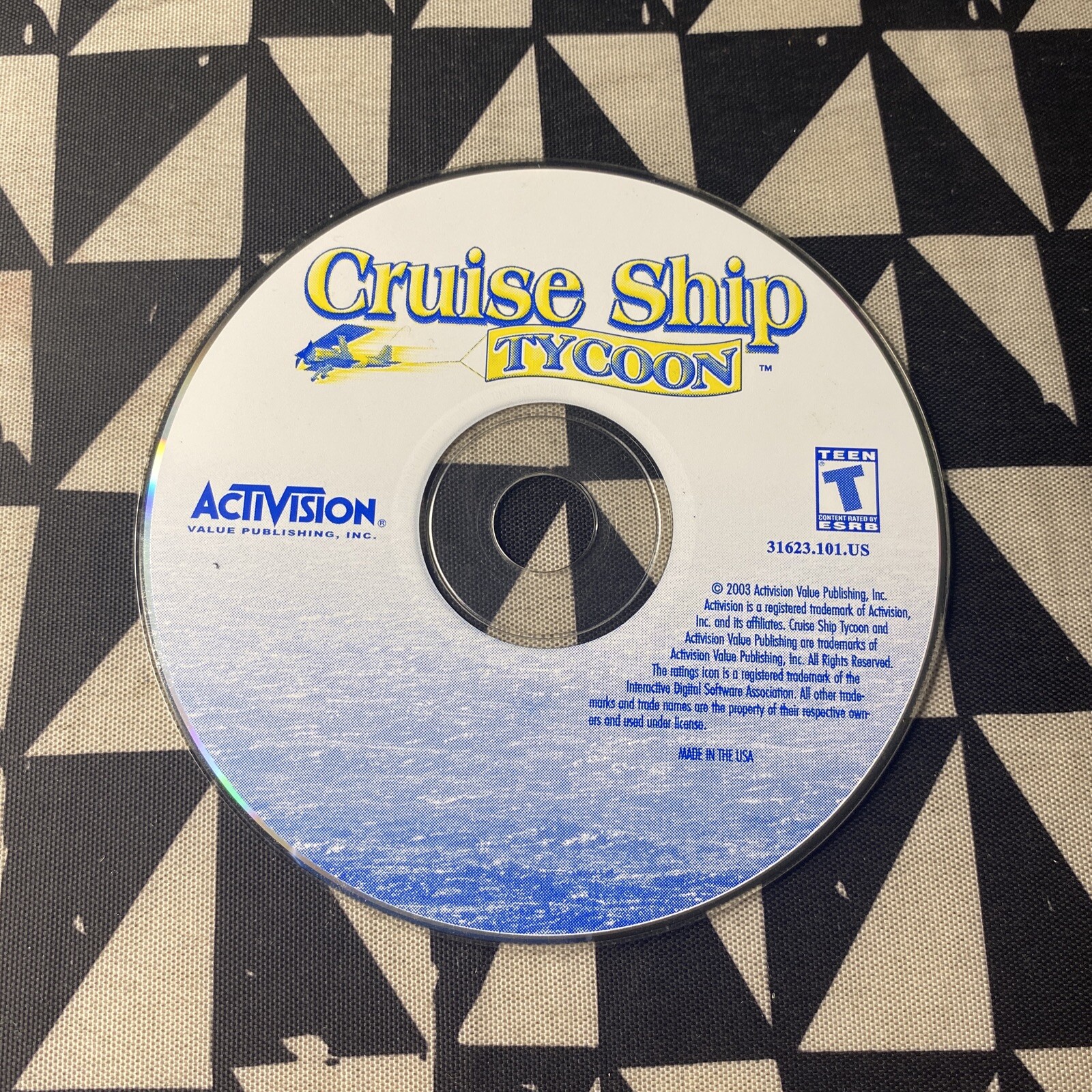Cruise Ship Tycoon (PC, 2003) Disc Only