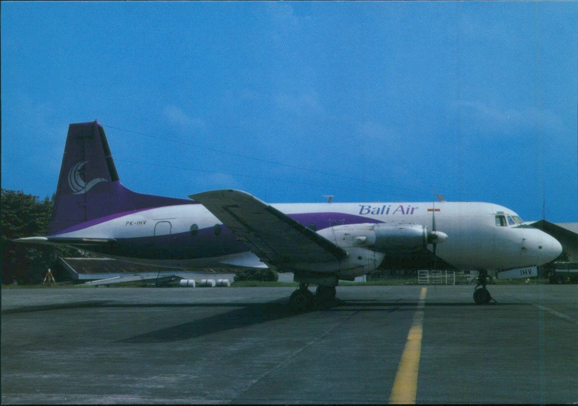 AK F30762# BALI AIR, HS-748-402-2B