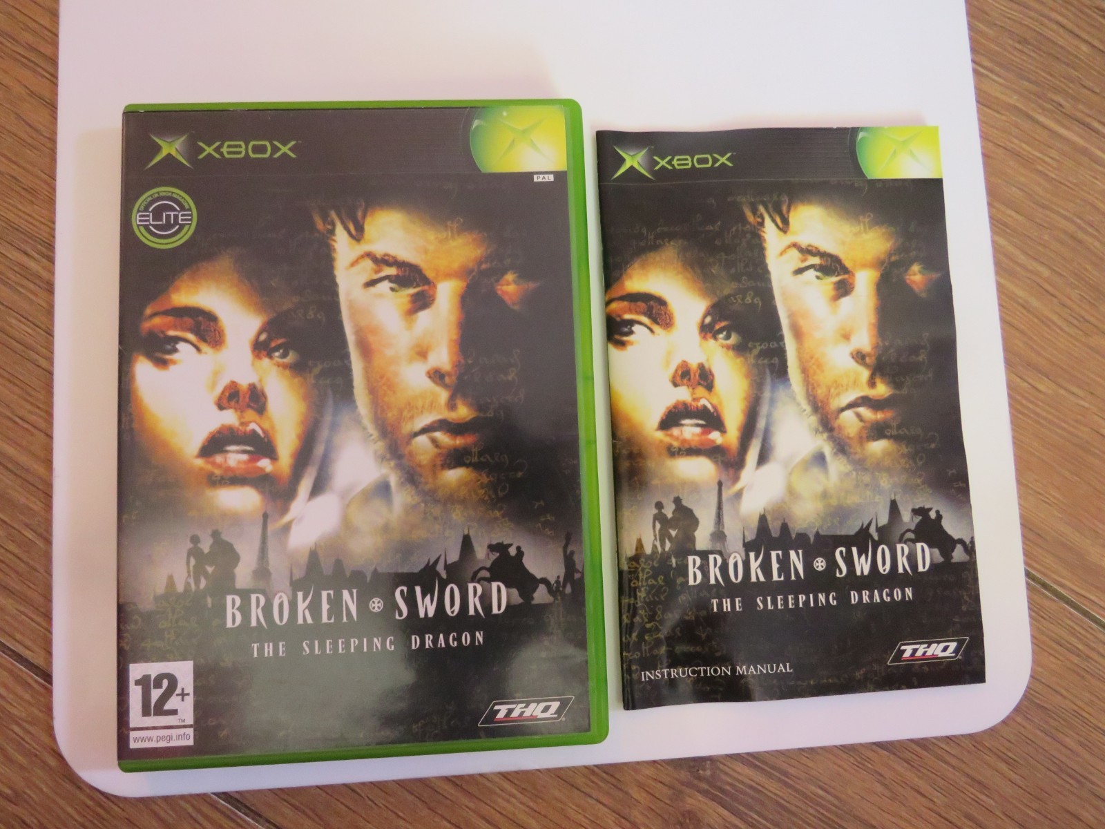 Broken Sword: The Sleeping Dragon - Original Xbox cib uk pal