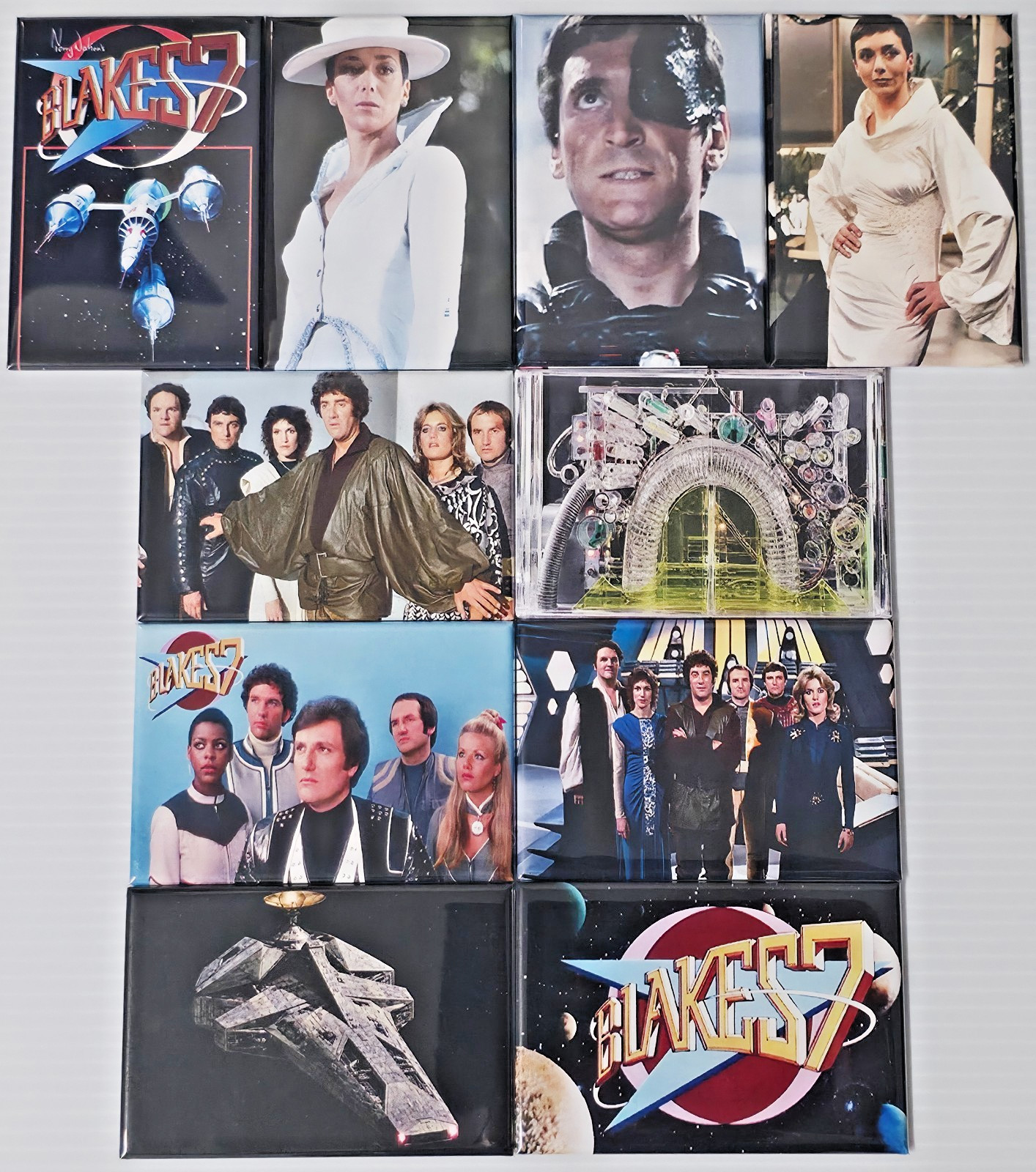 Blake's 7 Sci-Fi 10 Pack 2x3 MAGNET  Retro Space Series Vintage New