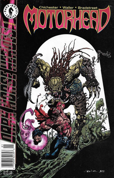 Motorhead #1 (Newsstand) VF/NM; Dark Horse | Predator - Simon Bisley - we combin