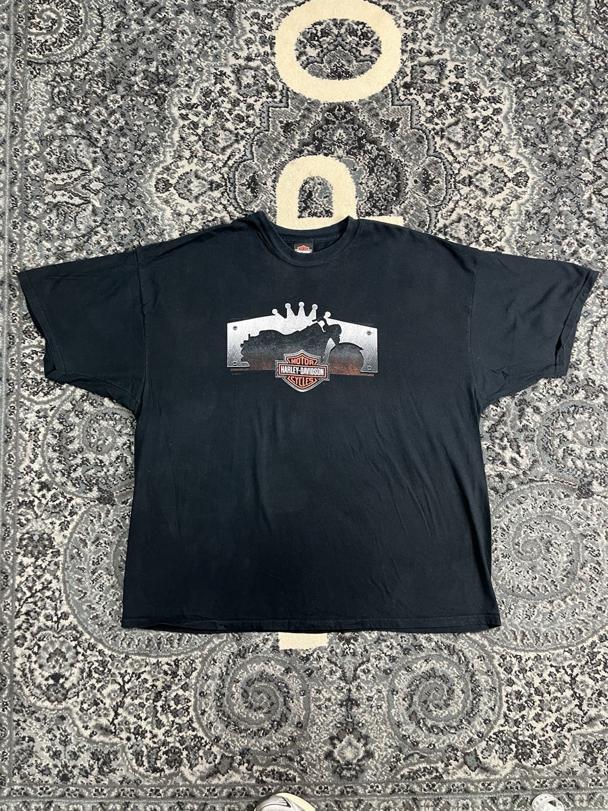 Vintage Harley Davidson Brothers Tshirt Size 4XL Black