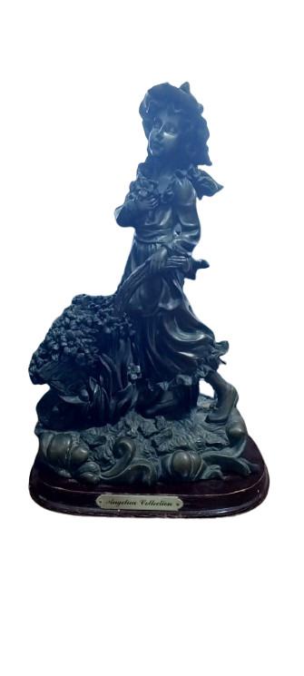 Angelica Collection Victorian Girl Figurine Statue Decorative Collectible Decor
