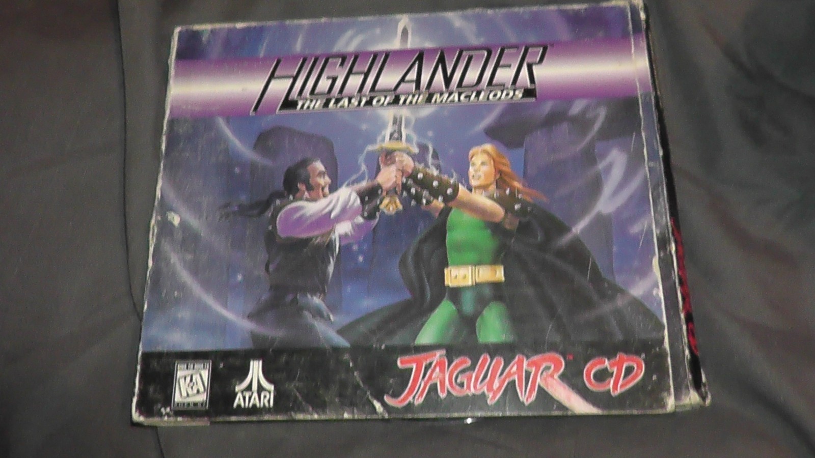 highlander atari jaguar cd game rough