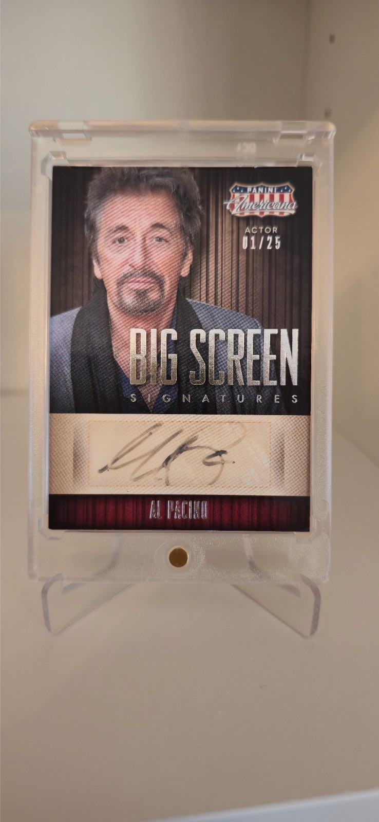 AL PACINO Panini Americana Big Screen 01/25