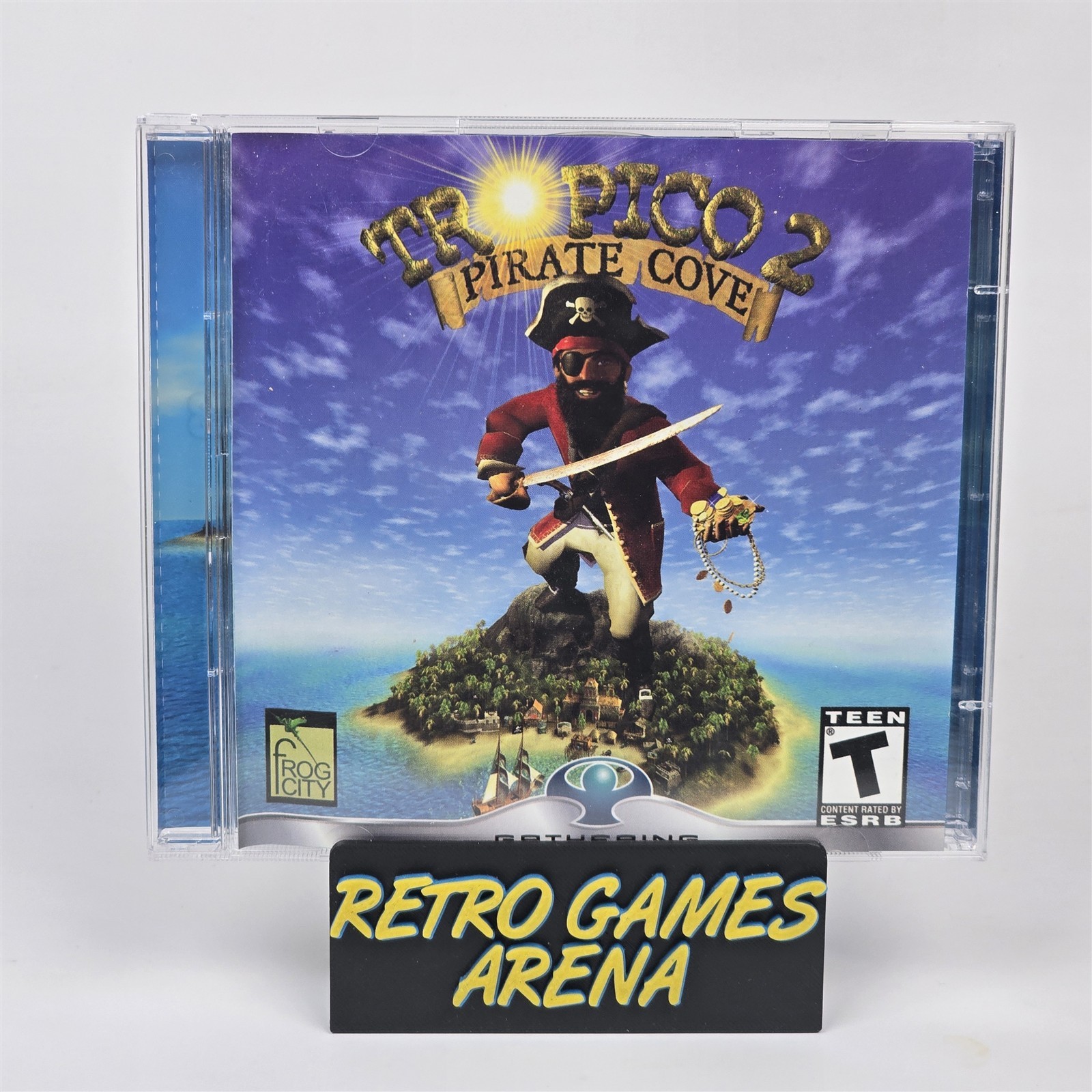 Tropico 2: Pirate Cove (PC CD-ROM) Jewel CIB COMPLETE