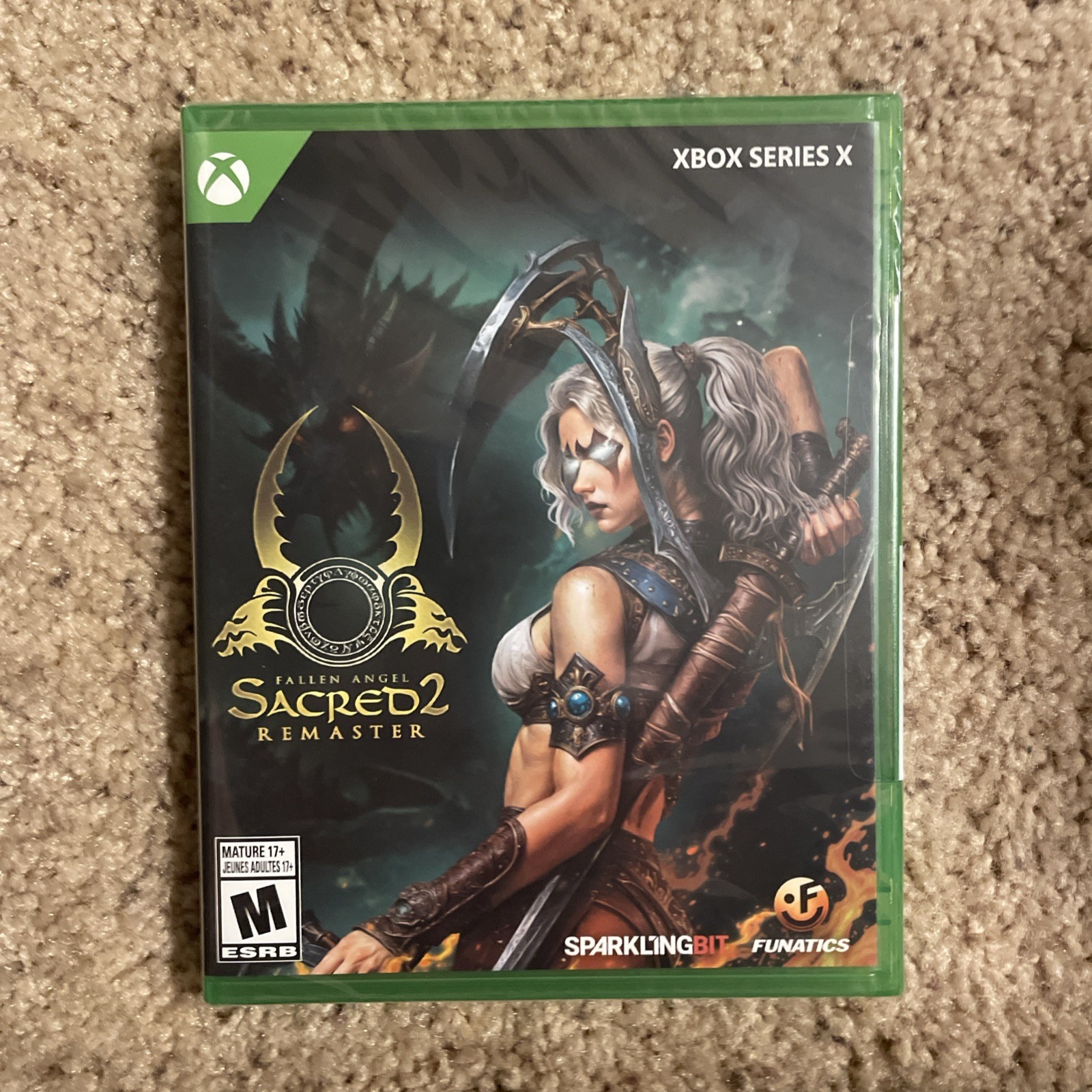 Sacred 2: Fallen Angel Remaster Xbox Series X Video Game US Version New UNOPENED