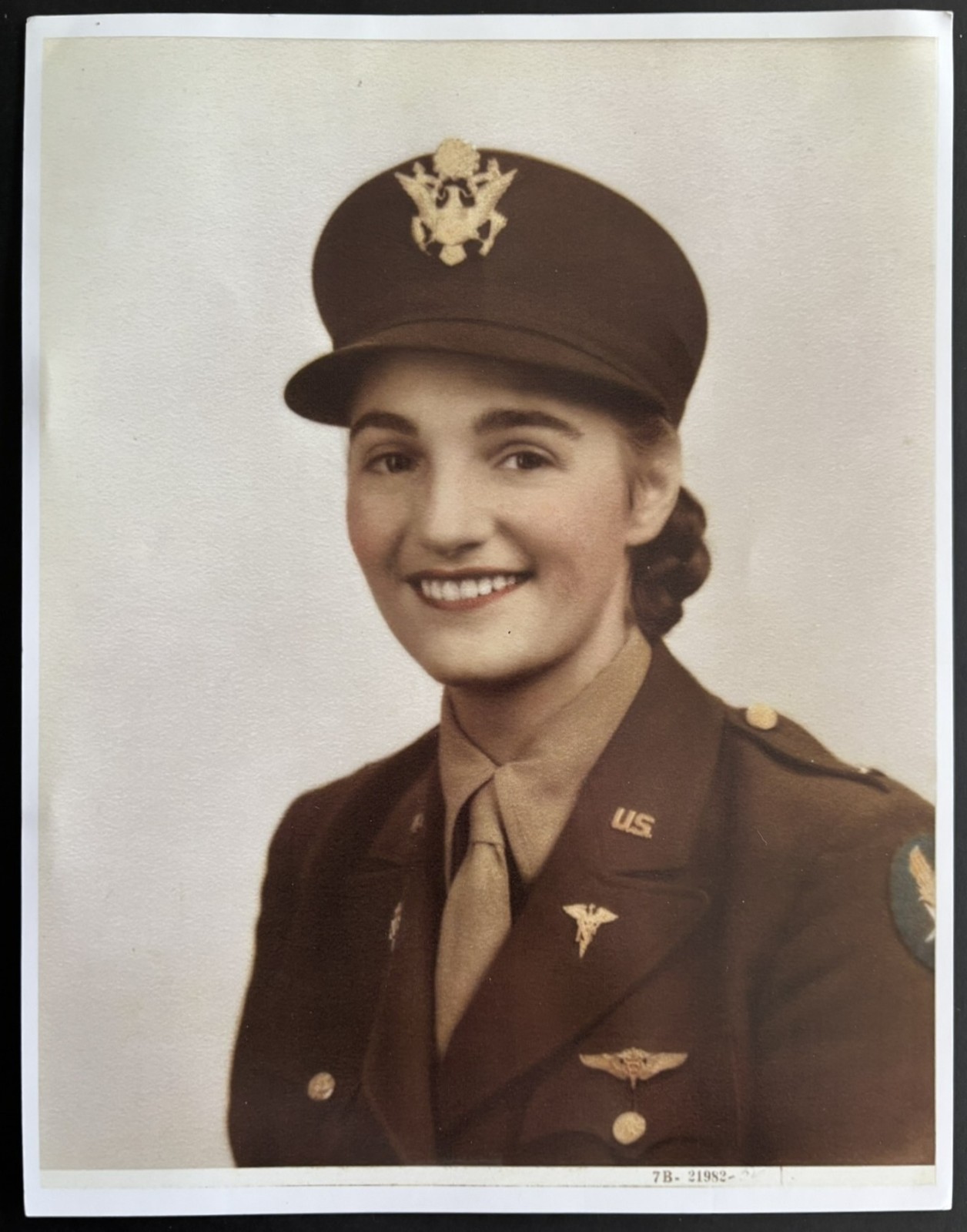 1944 WWII US Army Flight Nurse Rose Landsman 809th MAETS Letter & Photos