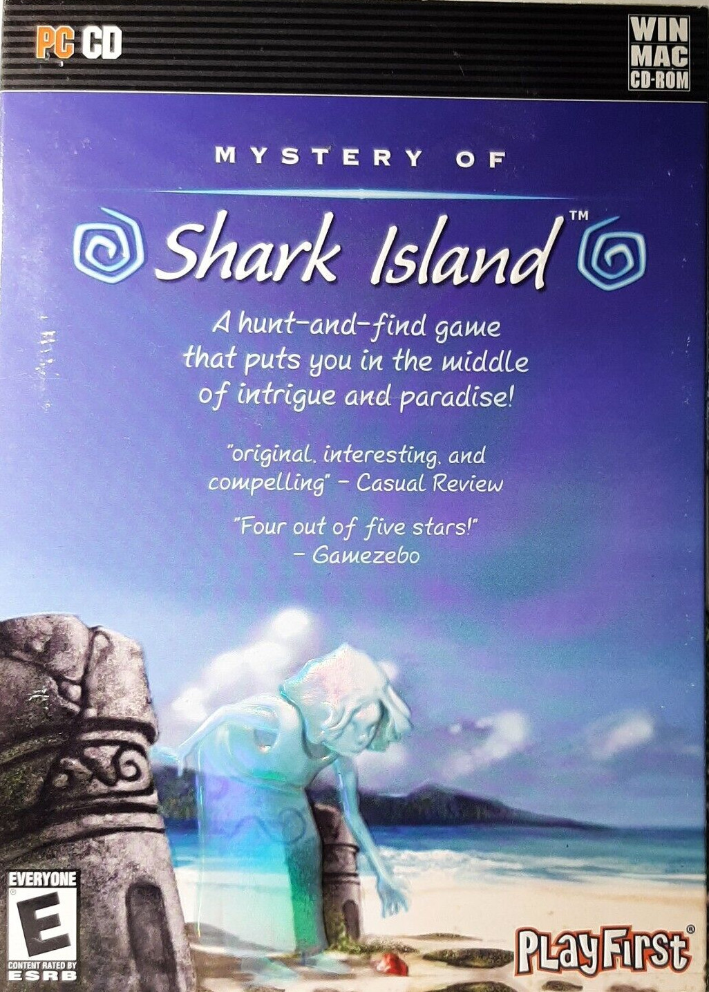 MYSTERY OF SHARK ISLAND - PC/MAC CD-ROM