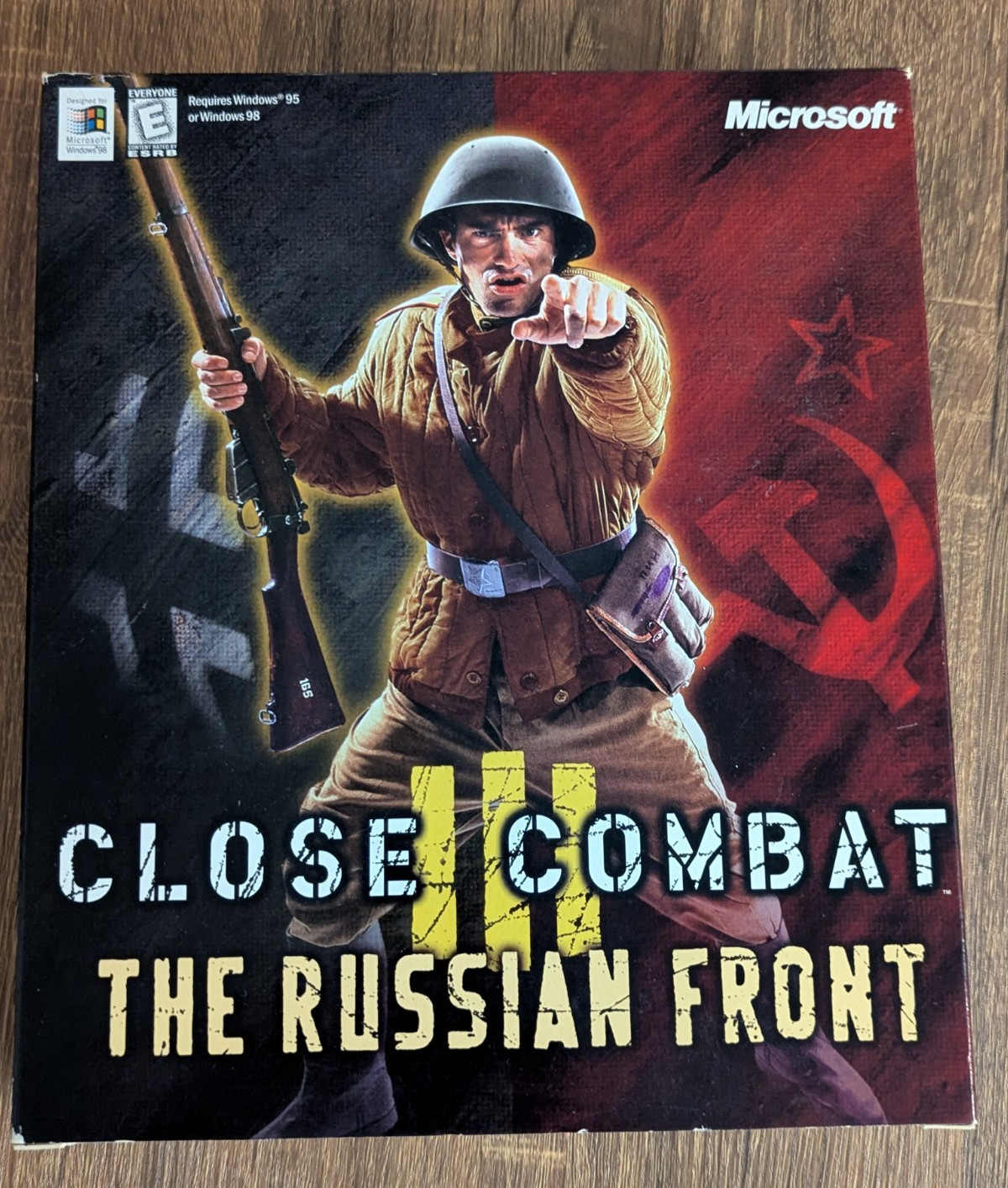 Close Combat 3 Russian Front Microsoft 1999 PC Big Box ONLY