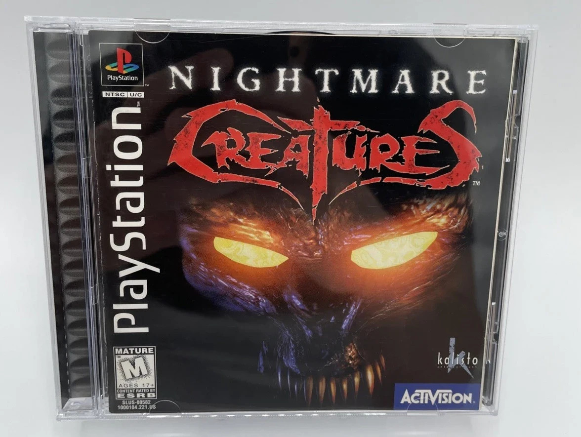 Nightmare Creatures SONY PlayStation 1 1997 PS1 COMPLETE PRISTINE CONDITION MINT