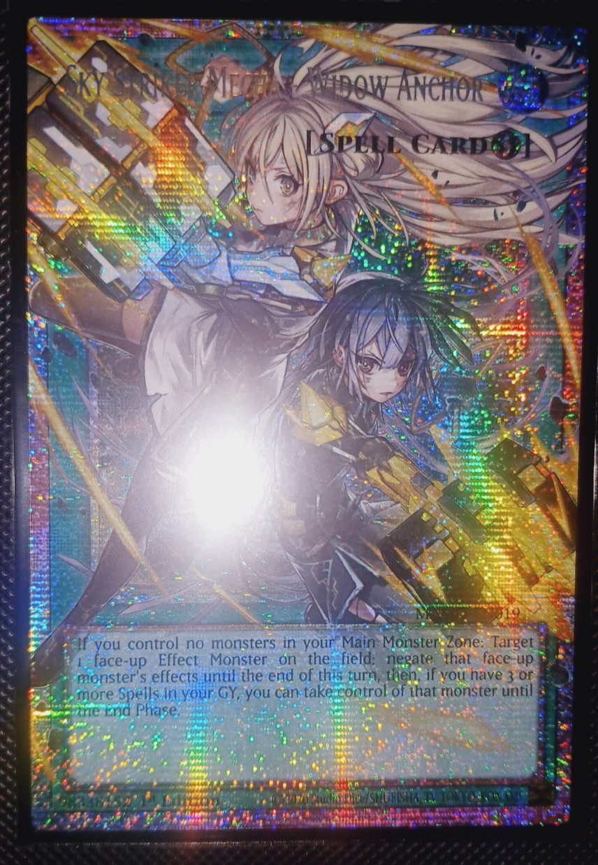 Yu-Gi-Oh Sky Striker Mecha - Widow Anchor (Starlight Rare) (Extended Art)