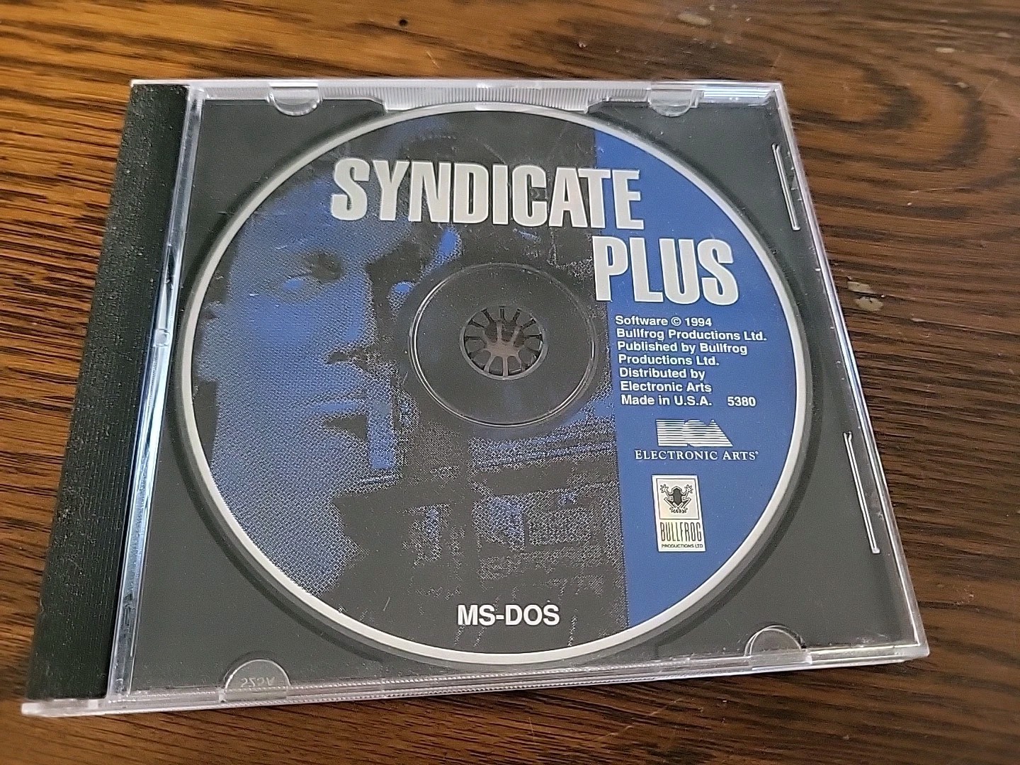 Syndicate Plus (1993 PC CD Rom) DISC ONLY