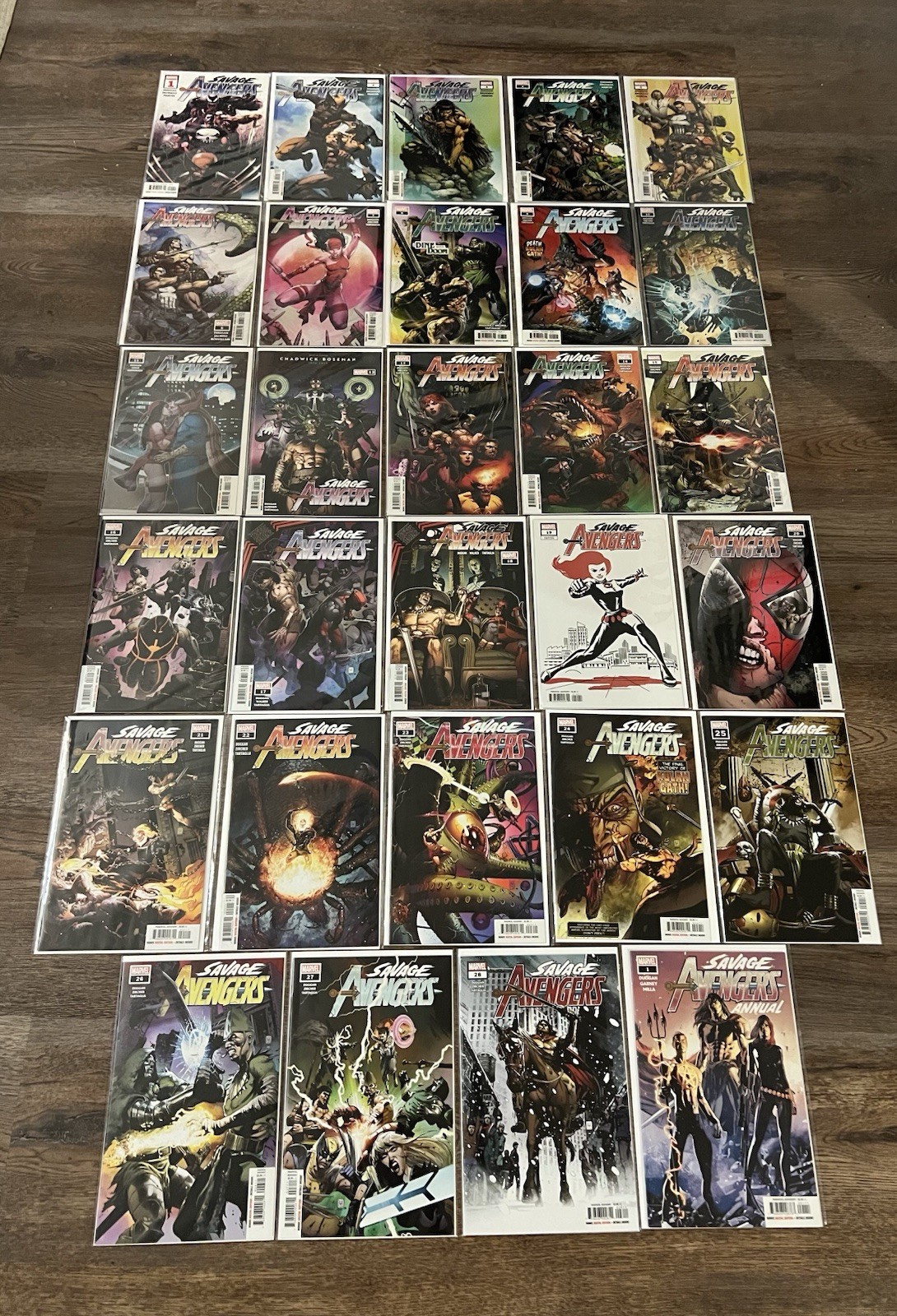 Savage Avengers #1-28 & Annual #1 Complete Run/Set/Lot Marvel 2019~Conan~New🔥