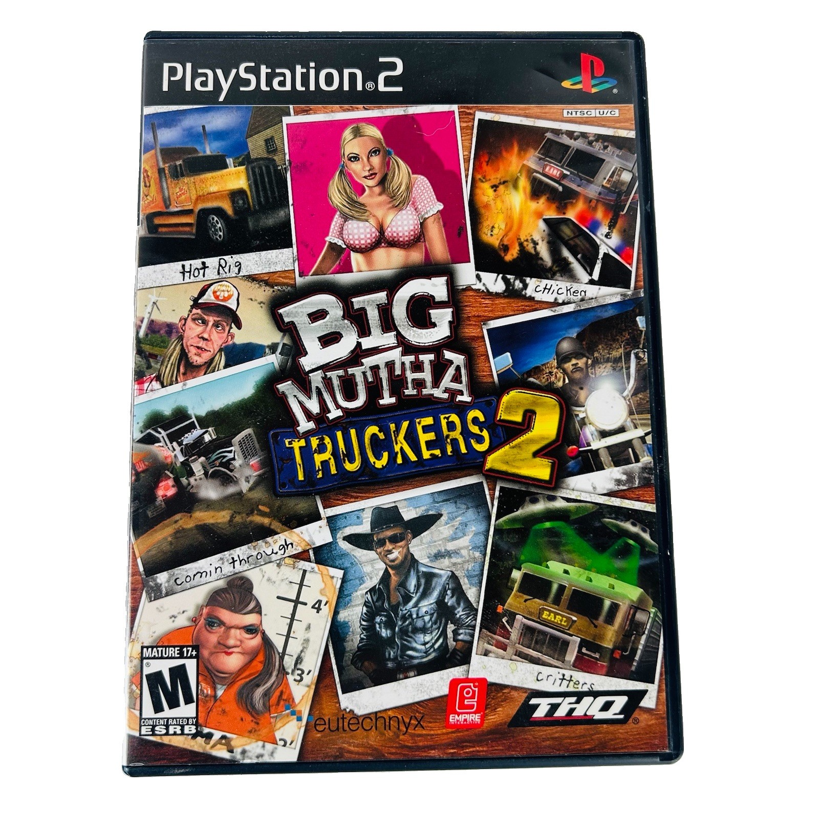 Big Mutha Truckers 2 (Sony PlayStation 2, 2005) CIB