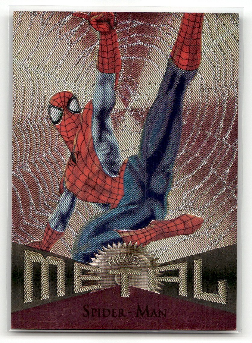 1995 Metal Marvel #78 Spider-Man