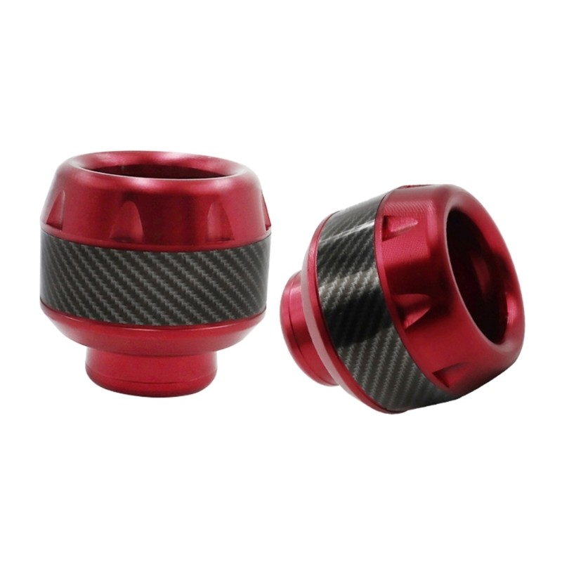 2x Universal Motorcycle Falling Protector Explosion-proof Front Fork Cups Slider