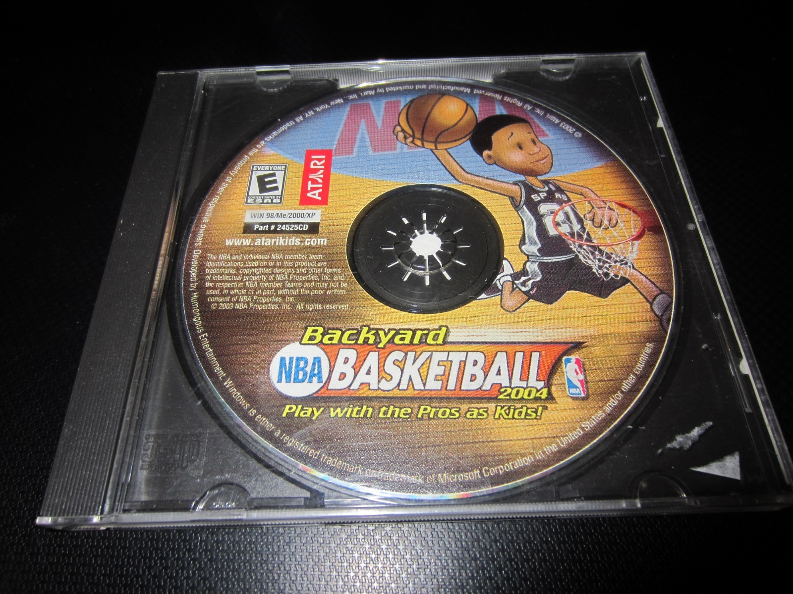 NBA Backyard Basketball (PC, 2004) - Disc Only