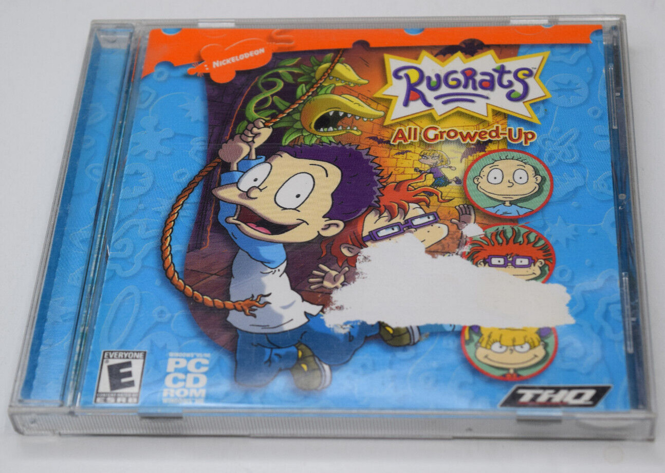 Rugrats: All Growed Up (PC, 2001) CD ROM Windows 