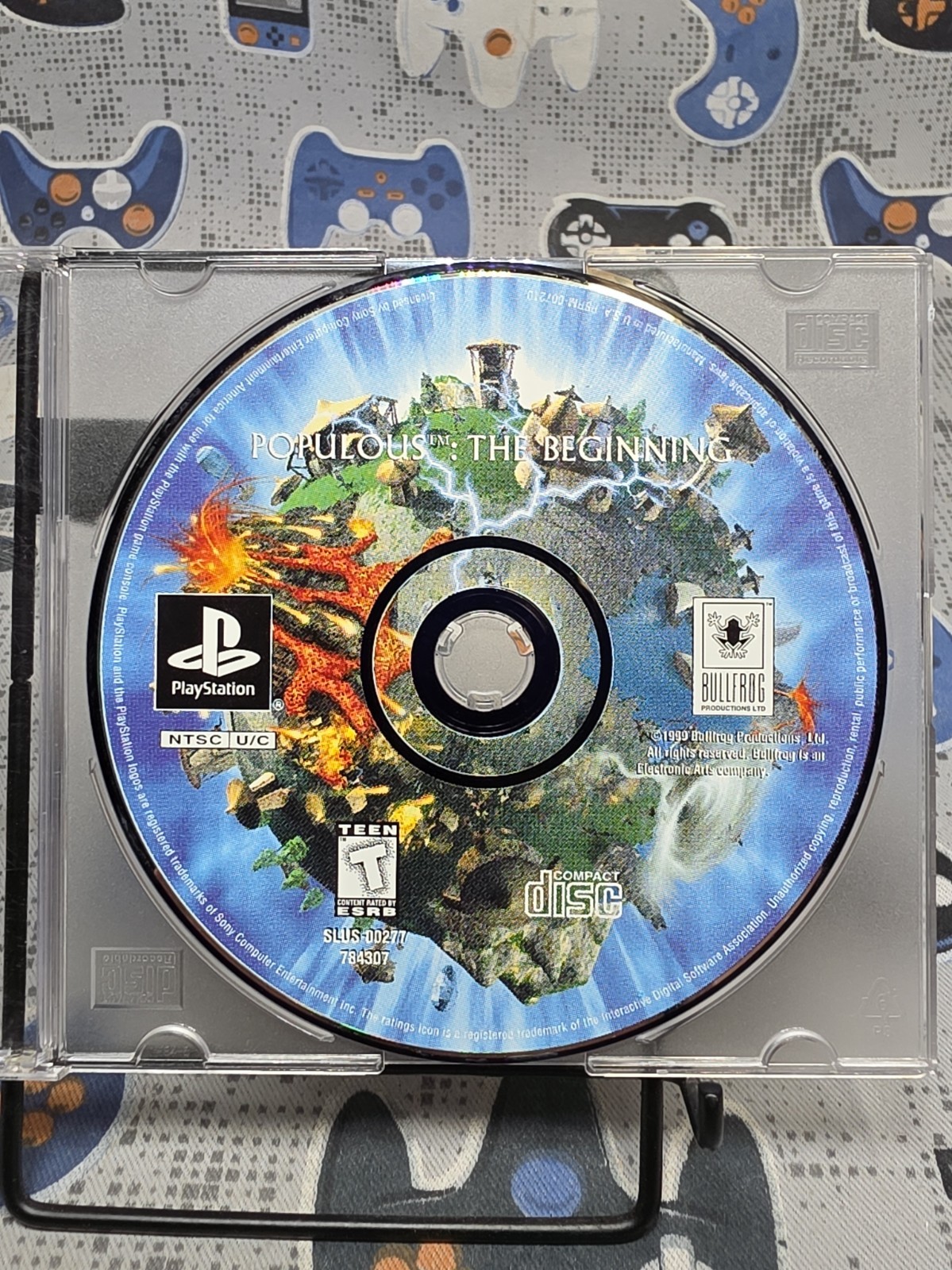 Populous: The Beginning (Sony PlayStation 1, 1999) Ps1 CLEANED & TESTED DiscOnly