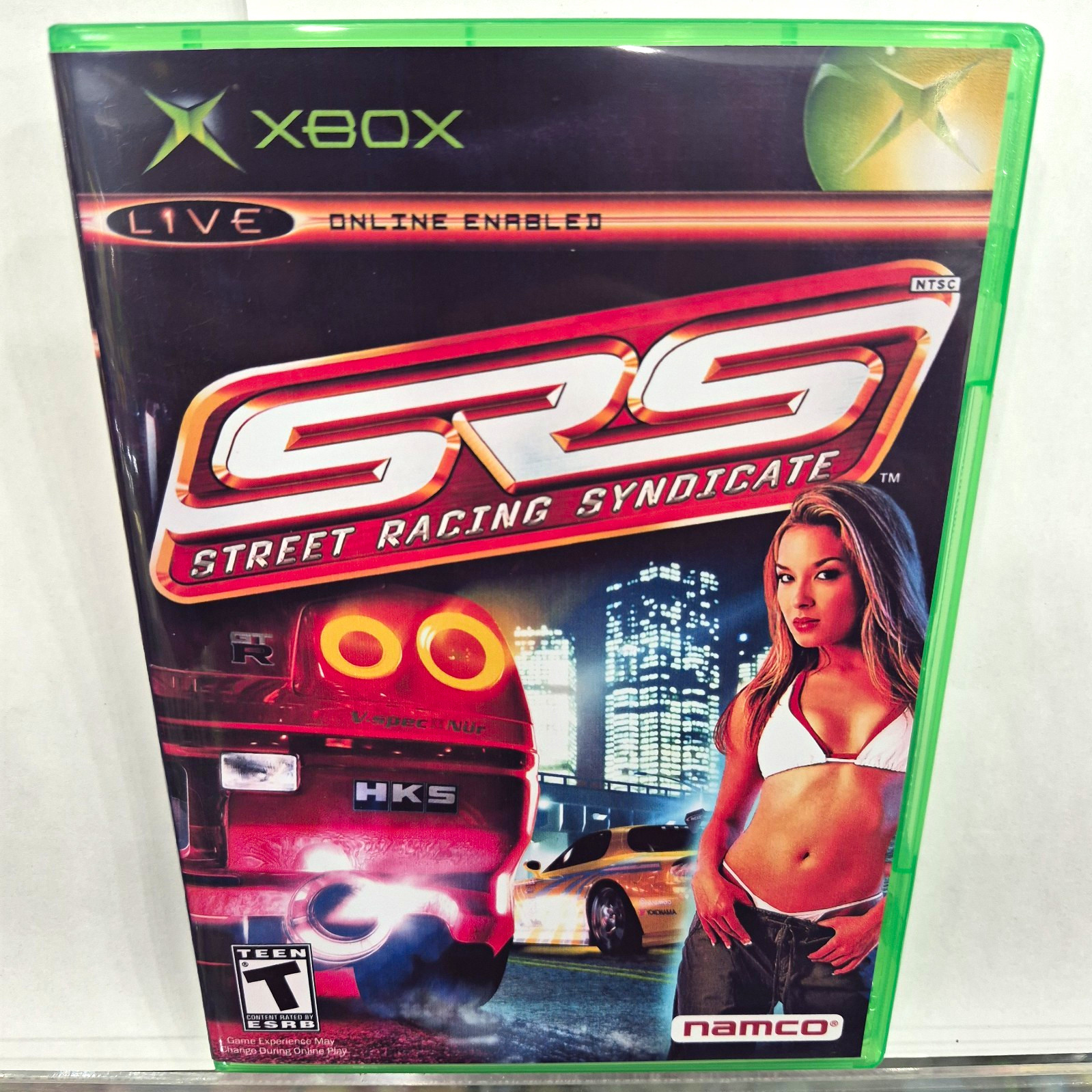 SRS: Street Racing Syndicate (Microsoft Xbox)  Namco With New Cover 