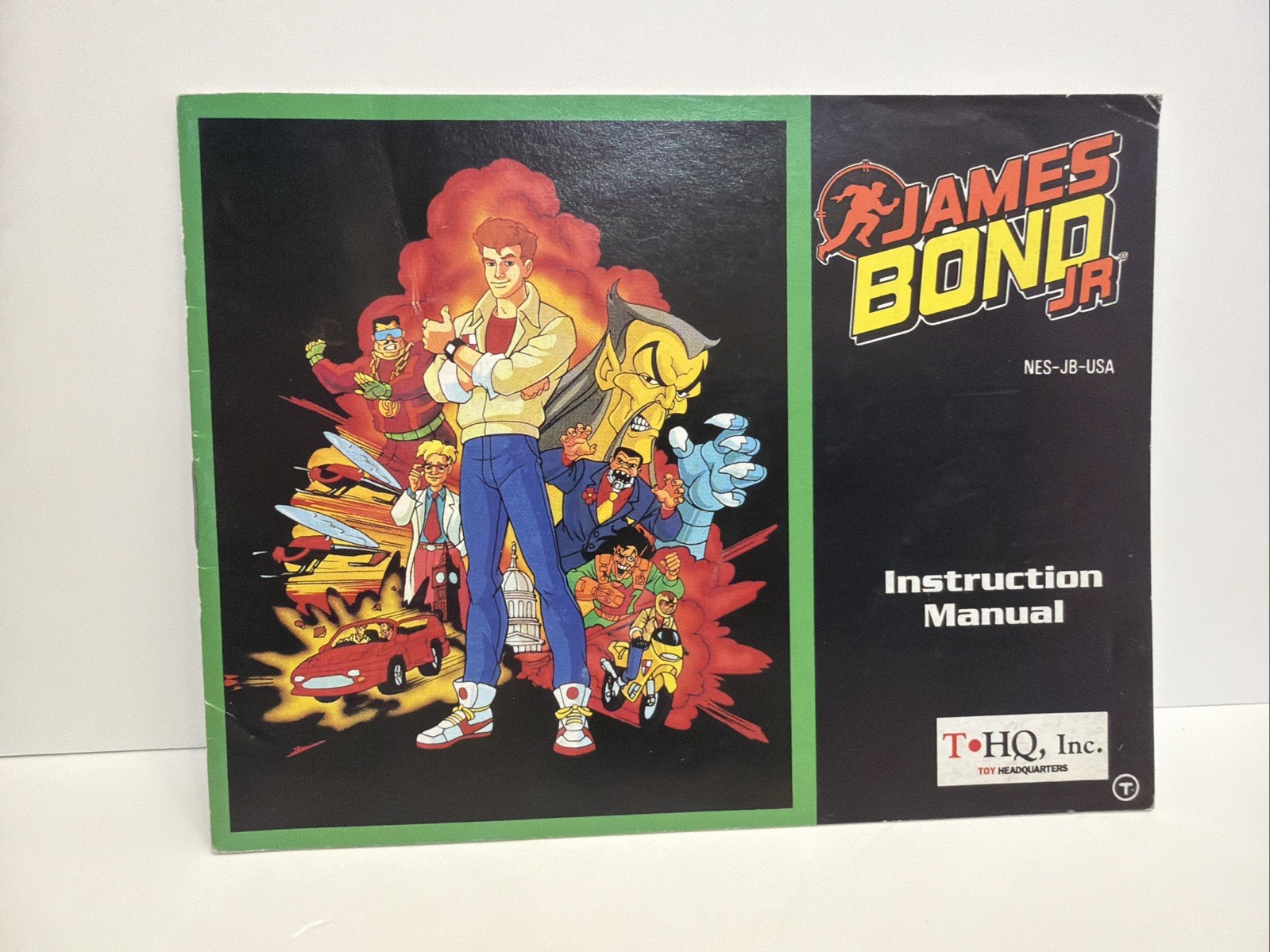 James Bond Jr Instruction Booklet manual - no game NES Nintendo Authentic